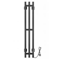 Полотенцесушитель электрический Ростела Слим 3 120х1500 BL