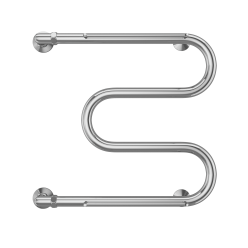Полотенцесушитель Terminus М-образный с полкой 500х500