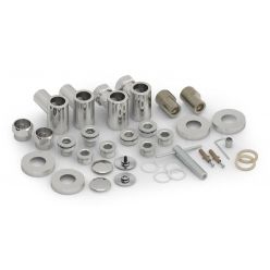 Полотенцесушитель водяной Сунержа Богема+ 50 x 40 см, 00-0221-5040, выгнутые перемычки, хром