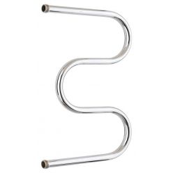Полотенцесушитель водяной Стилье М-образный 00004-6040, 1 дюйм, высота 60 см x ширина 40 см, хром