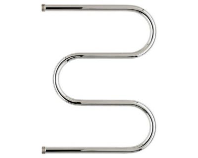 Полотенцесушитель водяной Стилье М-образный 00004-6050, 1 дюйм, высота 60 см x ширина 50 см, хром