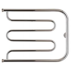 Полотенцесушитель водяной Стилье Тандем 00011-5065, резьба-cгон 1 дюйм, высота 50 см x ширина 65 см, хром