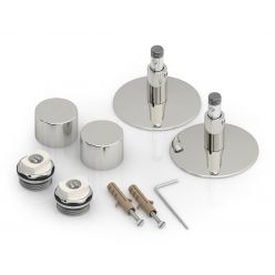 Полотенцесушитель водяной Стилье Универсал-53 00653-1260, высота 120 см x ширина 60 см, хром