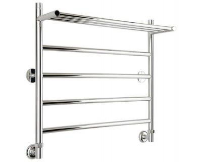 Полотенцесушитель водяной Стилье Универсал-54 00654-6060, с полкой, высота 60 см x ширина 60 см, хром