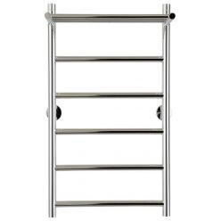 Полотенцесушитель водяной Стилье Универсал-54 00654-8040, с полкой, высота 80 см x ширина 40 см, хром