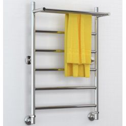 Полотенцесушитель водяной Стилье Универсал-54 00654-8040, с полкой, высота 80 см x ширина 40 см, хром