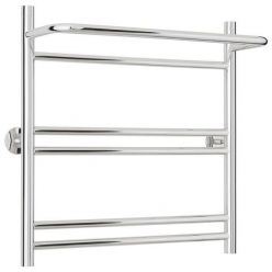 Полотенцесушитель водяной Стилье Универсал-56 00656-6050, с полкой, высота 60 см x ширина 50 см, хром