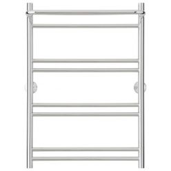 Полотенцесушитель водяной Стилье Универсал-56 00656-8050, с полкой, высота 80 см x ширина 50 см, хром