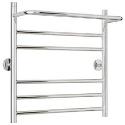 Полотенцесушитель водяной Стилье Универсал-57 00657-6050, с полкой, высота 60 см x ширина 50 см, хром