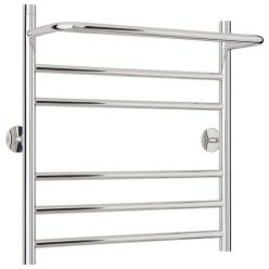 Полотенцесушитель водяной Стилье Универсал-57 00657-6050, с полкой, высота 60 см x ширина 50 см, хром