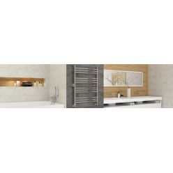 Полотенцесушитель водяной Стилье Универсал-58 00658-6050, высота 60 см x ширина 50 см, хром