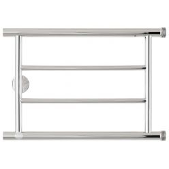 Полотенцесушитель водяной Стилье Минор 0600, 00600-3250, 1 дюйм, высота 32 см x ширина 50 см, хром