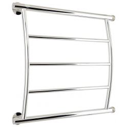 Полотенцесушитель водяной Стилье Минор 0602, 00602-5060, 1 дюйм, высота 50 см x ширина 60 см, хром