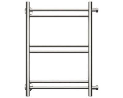 Полотенцесушитель водяной Стилье Версия-Б1 00611-5040, 3/4 дюйма накидные гайки, высота 50 см x ширина 40 см, боковое подключение 50 см, хром