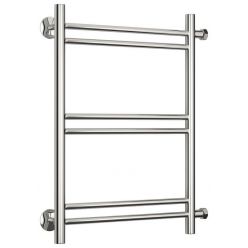 Полотенцесушитель водяной Стилье Версия-Б1 00611-5040, 3/4 дюйма накидные гайки, высота 50 см x ширина 40 см, боковое подключение 50 см, хром