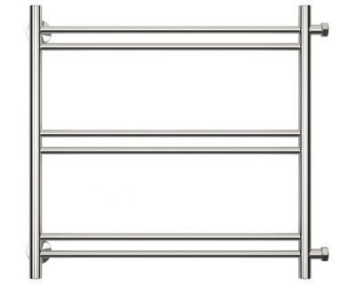 Полотенцесушитель водяной Стилье Версия-Б1 00611-5060, 3/4 дюйма накидные гайки, высота 50 см x ширина 60 см, хром