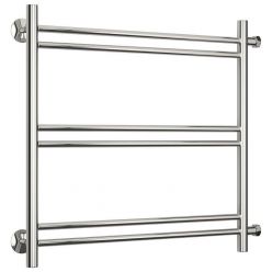 Полотенцесушитель водяной Стилье Версия-Б1 00611-5060, 3/4 дюйма накидные гайки, высота 50 см x ширина 60 см, хром