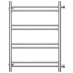 Полотенцесушитель водяной Стилье Версия-Б1 00611-6050, 3/4 дюйма накидные гайки, высота 60 см x ширина 50 см, хром