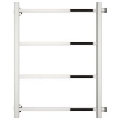 Полотенцесушитель водяной Стилье Версия-КБ 00630-6050, 1 дюйм, высота 60 см x ширина 50 см, боковое подключение 60 см, хром