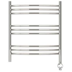 Полотенцесушитель электрический Стилье Формат 10 ТП/ТЛ 00510-6050/00511-6050, высота 60 см x ширина 50 см, хром