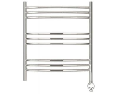 Полотенцесушитель электрический Стилье Формат 10 ТП/ТЛ 00510-6050/00511-6050, высота 60 см x ширина 50 см, хром