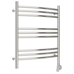 Полотенцесушитель электрический Стилье Формат 10 ТП/ТЛ 00510-6050/00511-6050, высота 60 см x ширина 50 см, хром