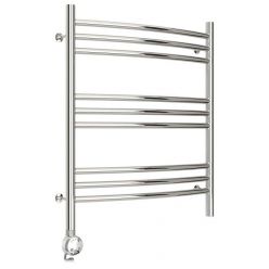 Полотенцесушитель электрический Стилье Формат 10 ТП/ТЛ 00510-6050/00511-6050, высота 60 см x ширина 50 см, хром