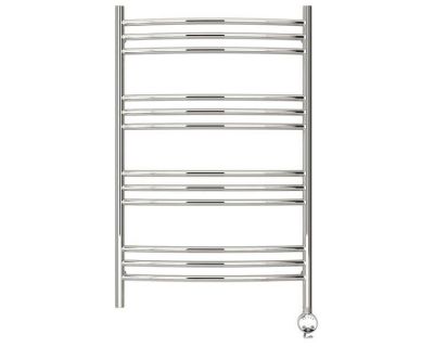 Полотенцесушитель электрический Стилье Формат 10 ТП/ТЛ 00510-8050/00511-8050, высота 80 см x ширина 50 см, хром