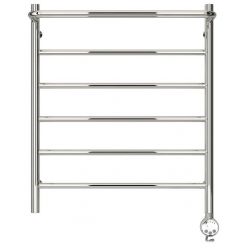 Полотенцесушитель электрический Стилье Формат 20 ТП/ТЛ 00520-6050/00521-6050, с полкой, высота 60 см x ширина 50 см, хром