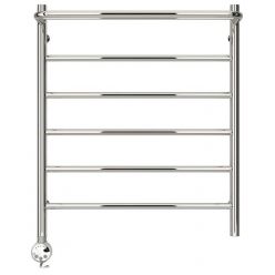 Полотенцесушитель электрический Стилье Формат 20 ТП/ТЛ 00520-6050/00521-6050, с полкой, высота 60 см x ширина 50 см, хром