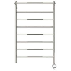 Полотенцесушитель электрический Стилье Формат 20 ТП/ТЛ 00520-8050/00521-8050, с полкой, высота 80 см x ширина 50 см, хром