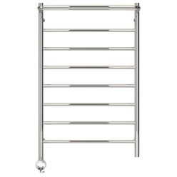 Полотенцесушитель электрический Стилье Формат 20 ТП/ТЛ 00520-8050/00521-8050, с полкой, высота 80 см x ширина 50 см, хром