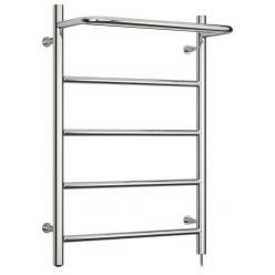 Полотенцесушитель электрический Стилье Формат 30 ТП/ТЛ 00530-6040/00531-6040, с полкой, высота 60 см x ширина 40 см, хром