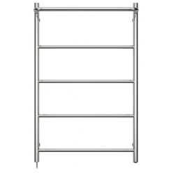 Полотенцесушитель электрический Стилье Формат 30 ТП/ТЛ 00530-8050/00531-8050, с полкой, высота 80 см x ширина 50 см, хром