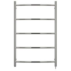 Полотенцесушитель электрический Стилье Формат 40 П/Л 00540-8050/00541-8050, высота 80 см x ширина 50 см, хром