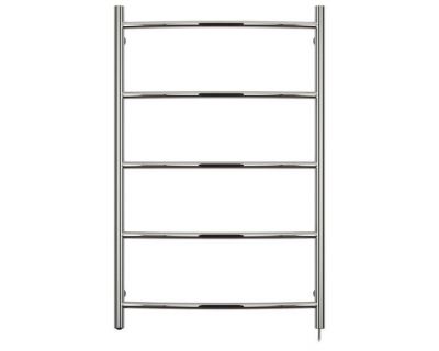 Полотенцесушитель электрический Стилье Формат 40 П/Л 00540-8050/00541-8050, высота 80 см x ширина 50 см, хром