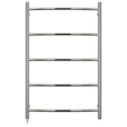 Полотенцесушитель электрический Стилье Формат 40 П/Л 00540-8050/00541-8050, высота 80 см x ширина 50 см, хром