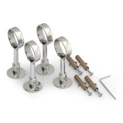 Полотенцесушитель электрический Стилье №03 М-образный 00503-6060, высота 60 см x ширина 60 см, хром