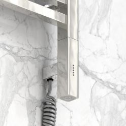 Полотенцесушитель электрический Сунержа Модус 3.0, 80 х 50 см, ширина 50 см, высота 80 см, с блоком управления МЭМ слева/справа, хром