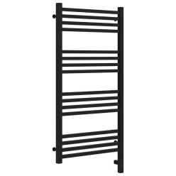 Полотенцесушитель электрический Сунержа Модус 3.0, 100 х 50 см, ширина 50 см, высота 100 см, с блоком управления МЭМ слева/справа, черный матовый