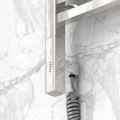 Полотенцесушитель электрический Сунержа Модус 3.0, 60 х 50 см, ширина 50 см, высота 60 см, с блоком управления МЭМ слева/справа, хром