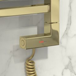 Полотенцесушитель электрический Сунержа Модус 2.0 800 x 500, ширина 50 см, высота 80 см, МЭМ левый/правый, шампань