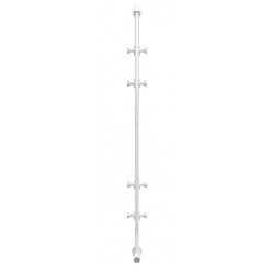 Полотенцесушитель электрический Сунержа Хорда 4.0 1200 x 16.6, ширина 16.6 см, высота 120 см, белый, 12-0834-1200