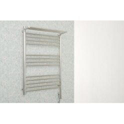 Полотенцесушитель электрический Сунержа Богема 3.0 800 x 500 с полкой, ширина 53.2 см, высота 92.4 см, хром, L/R