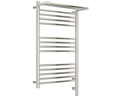 Полотенцесушитель электрический Сунержа Богема 3.0 800 x 500 с полкой, ширина 53.2 см, высота 92.4 см, хром, L/R