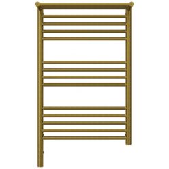 Полотенцесушитель электрический Сунержа Богема 3.0 800 x 500 с полкой, ширина 53.2 см, высота 92.4 см, состаренная бронза, L/R