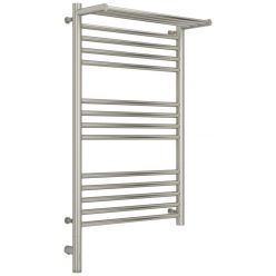 Полотенцесушитель электрический Сунержа Богема 3.0 800 x 500 с полкой, ширина 53.2 см, высота 92.4 см, сатин, L/R