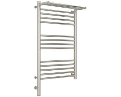 Полотенцесушитель электрический Сунержа Богема 3.0 800 x 500 с полкой, ширина 53.2 см, высота 92.4 см, сатин, L/R