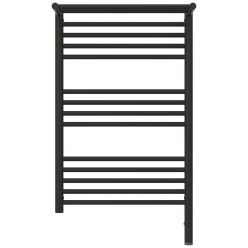 Полотенцесушитель электрический Сунержа Богема 3.0 800 x 500 с полкой, ширина 53.2 см, высота 92.4 см, тёмный титан муар, L/R