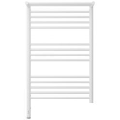 Полотенцесушитель электрический Сунержа Богема 3.0 800 x 500 с полкой, ширина 53.2 см, высота 92.4 см, матовый белый, L/R